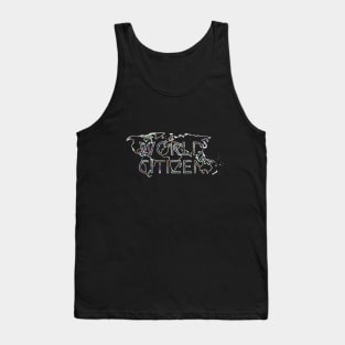 World Citizen - Map Tank Top